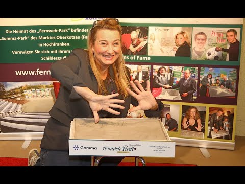 STARS Constanze Lindner im Signs of Fame des Fernweh Parks HD Directors Cut www fernweh park de