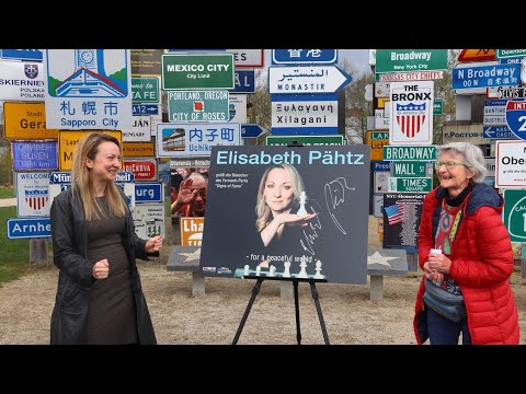 STARS Elisabeth Pähtz im Signs of Fame des Fernweh Parks HD www fernweh park de