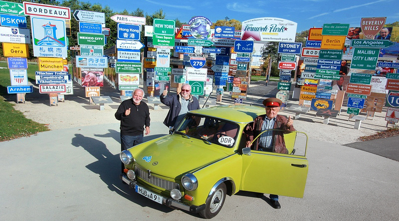 kleine Kennzeichen für Motorräder - Oldtimer Tankstelle