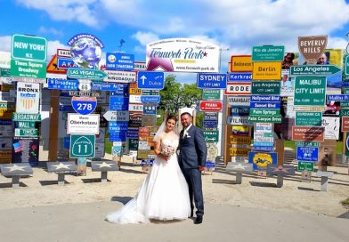 Die ganze Welt gratuliert dem Hochzeitspaar