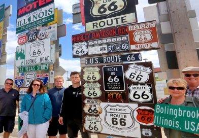 Bolingbrook, Illinois, USA: Chicago, dort wie die ROUTE 66 beginnt