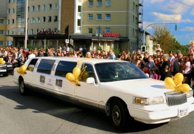 Der Fernweh-Park präsentiert sich bei Hofer Volksfest-Umzügen