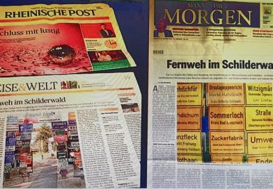 Fernwehpark Reportage in 35 verschiedenen Tageszeitungen in Deutschland / Wochenend-Ausgabe-Reisemagazin (Reise&Welt)