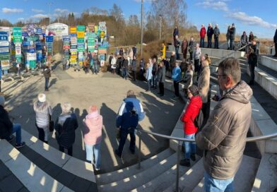 Solidaritätsbezeugung für die Ukraine