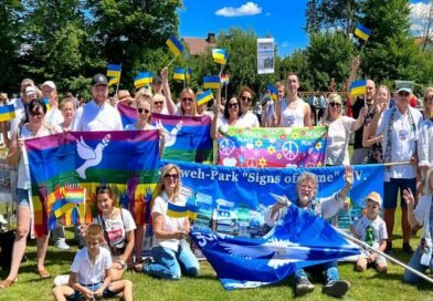 Heimat- und Wiesenfestumzug 2022 mit dem Fernweh-Park Verein und Ukrainern