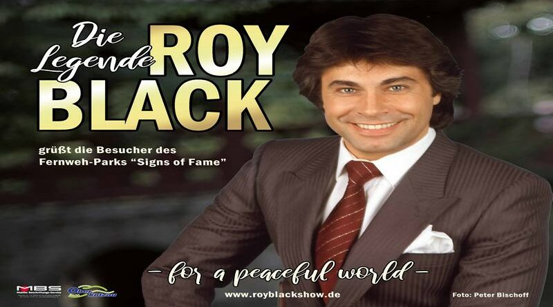 VORSCHAU 2023, 11. Juni, 14.00 Uhr: Kay Dörfel – Hommage an die Legende ROY BLACK