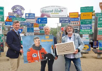 Ulf Merbold – 1. Europ. Astronaut im All mit insges. 3 Weltraum Aufenthalten, besucht den Fernweh-Park