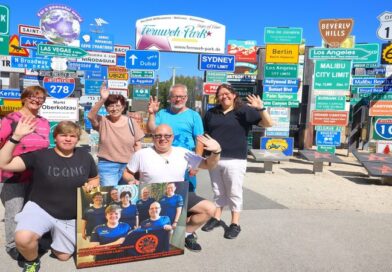 „Black River Ducks“ erneuern ihr DART-Grußschild „Black River Ducks“ erneuern ihr DART-Grußschild