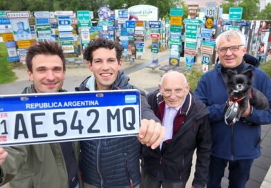 License Plate aus Argentina License Plate aus Argentina