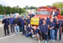 Historisches Feuerwehrauto aus Tauperlitz mit Gästen aus Meppen